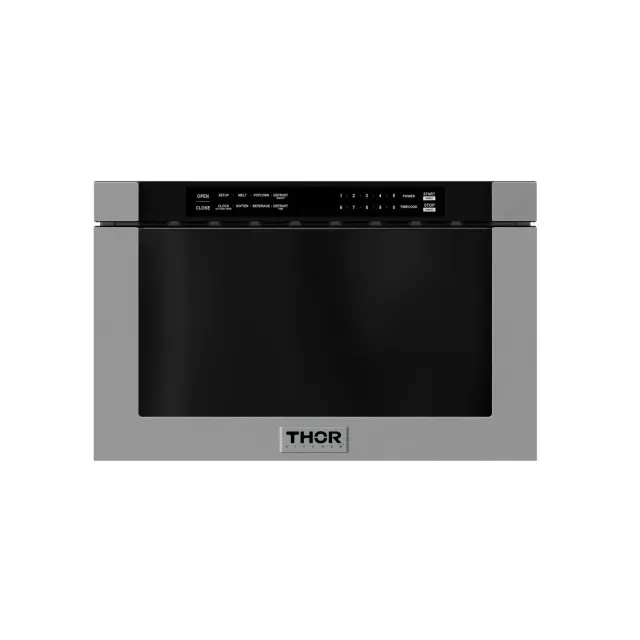 Thor Kitchen 24 pouces tiroir micro-ondes encastrable 10 niveaux