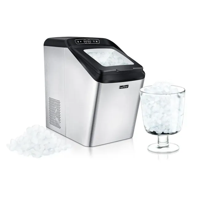 Nutrichef machine à glaçons pépites inox 12 kg/jour