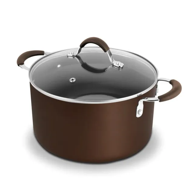 Nutrichef cocotte antiadhésive couvercle 4,7 L
