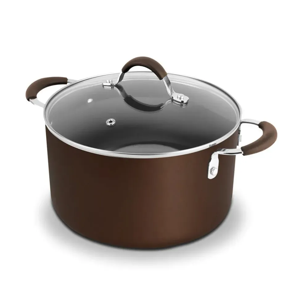 Nutrichef cocotte antiadhésive couvercle 4,7 L
