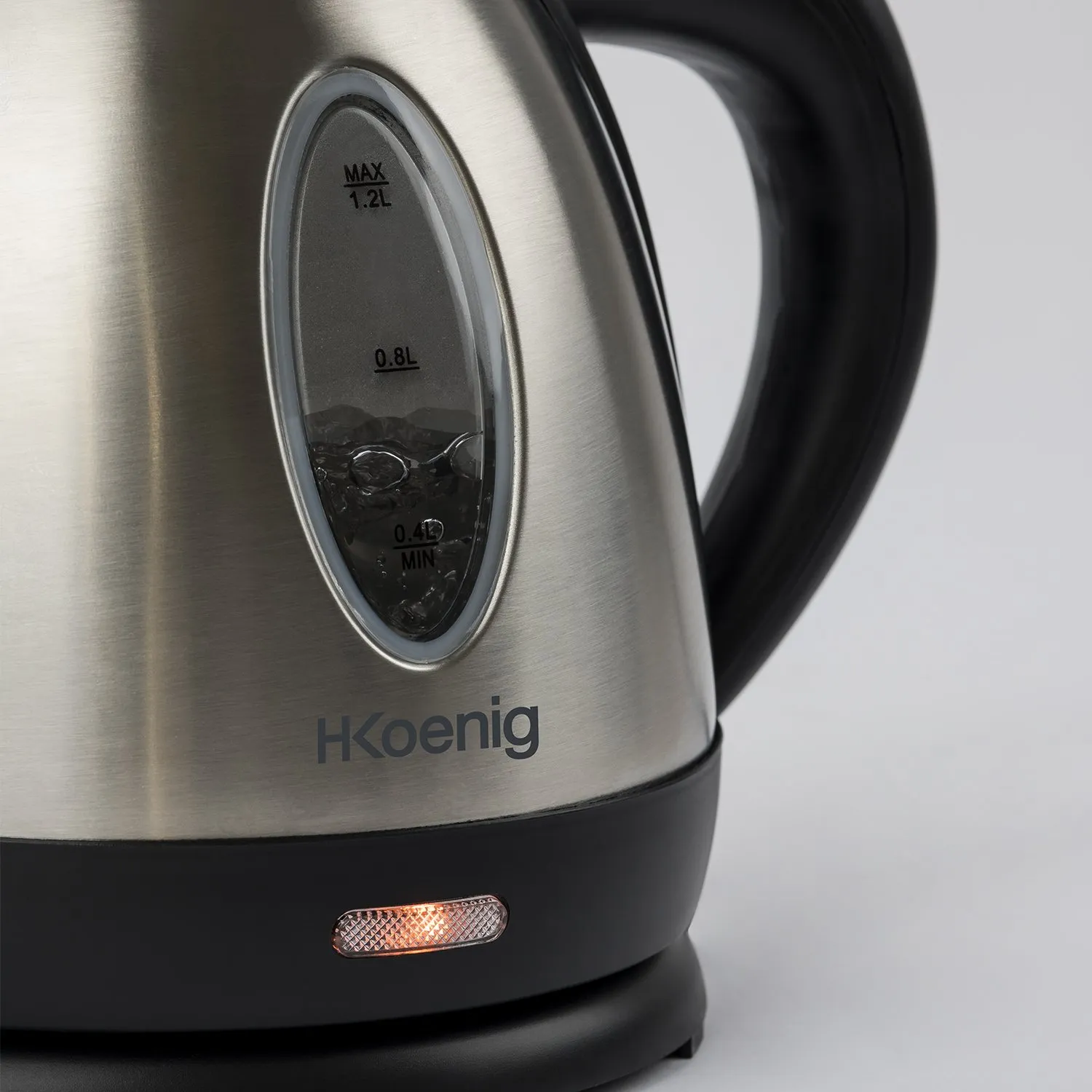 H.Koenig BO12 bouilloire 1,2 L inox graduée