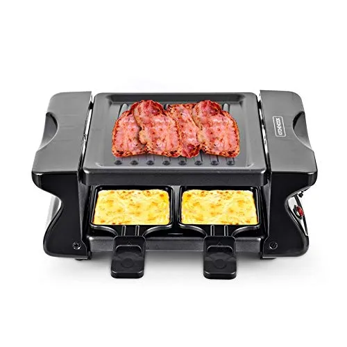 KITCHENCOOK RC Pilatus Raclette Grill 4 Personnes 650 W