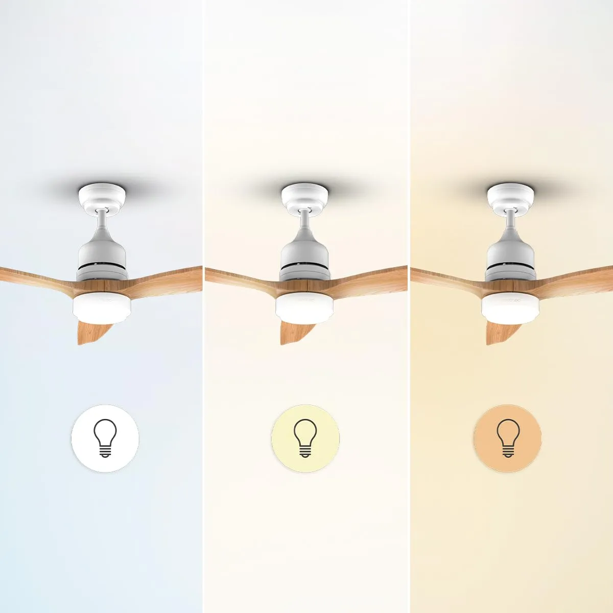 Cecotec EnergySilence Aero 5230 ventilateur plafond WhiteWood