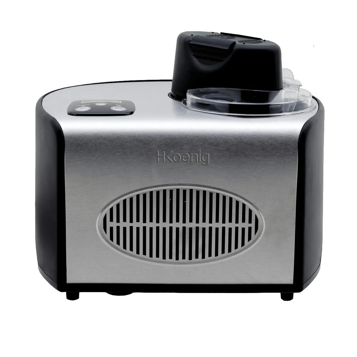 H.Koenig HF250 sorbetière turbine à glace 1,5 L compresseur