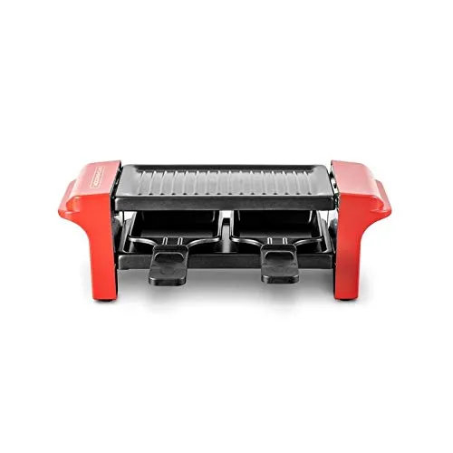 Kitchencook RC Rigi raclette grill 2 personnes rouge