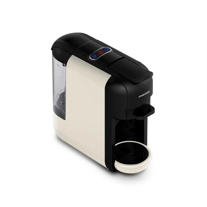 Kitchencook Multi Cream machine à café multi-dosettes beige 19 bars