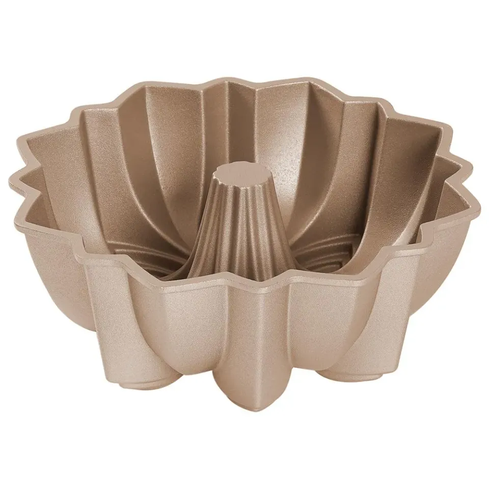 Nutrichef moule bundt fleur alu 25 cm antiadhésif