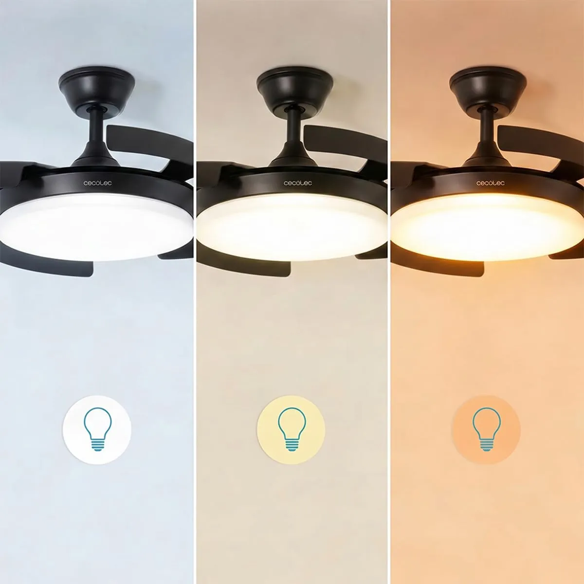 Cecotec EnergySilence Aero 4500 brasseur plafond noir