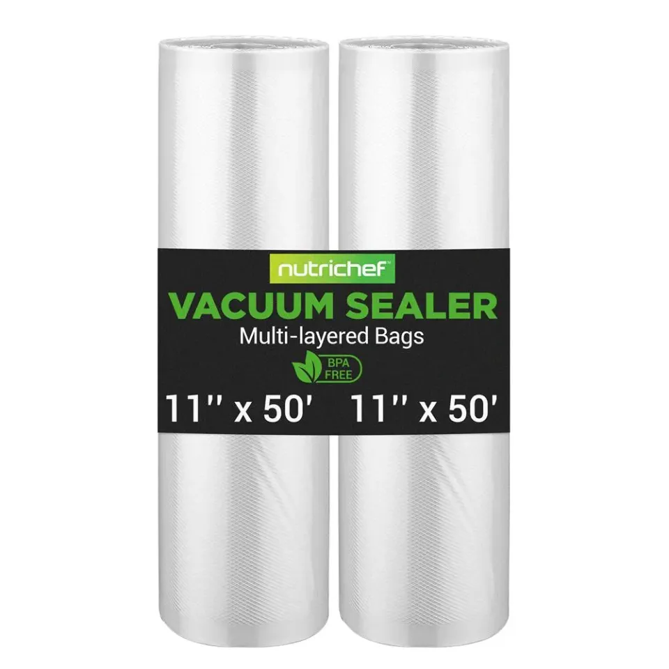 Nutrichef Rouleaux sous vide 2 x 15 m larges 28 cm