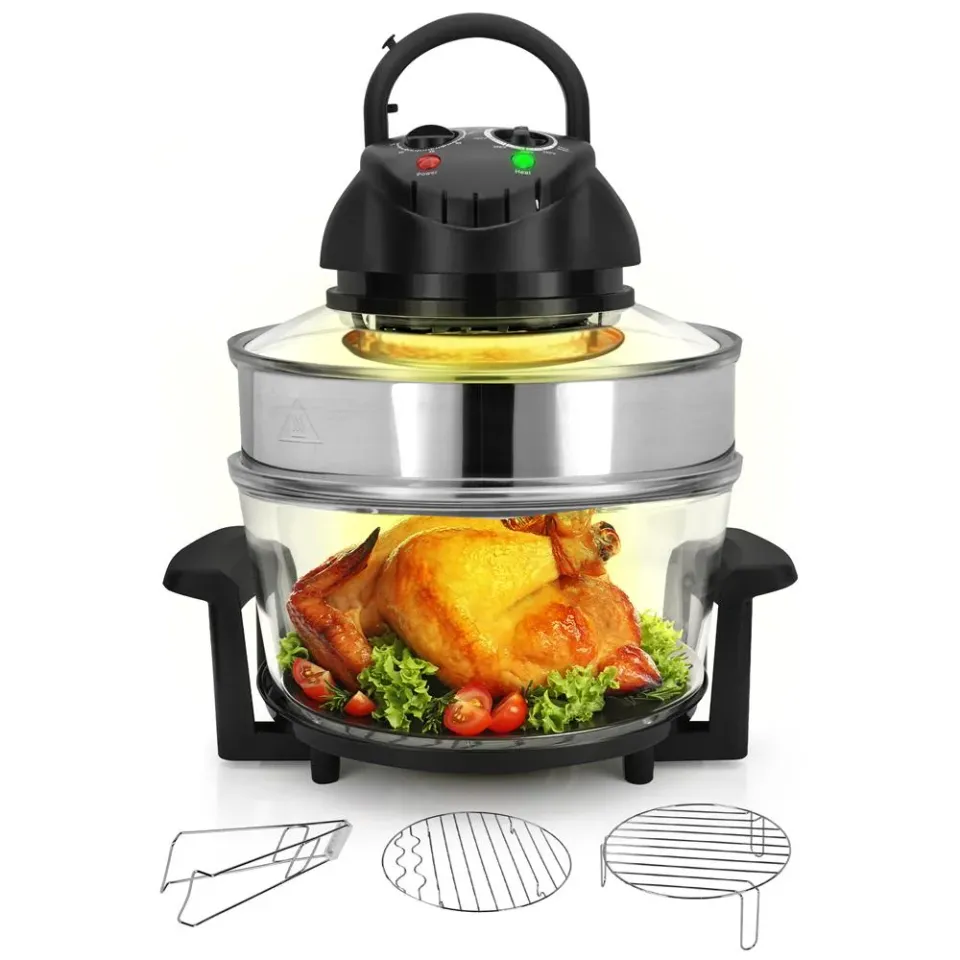 Nutrichef PKCOV45 four à convection 18 QT 1200W