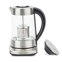 H.Koenig TI700 théière bouilloire verre 1,7 L thermostat