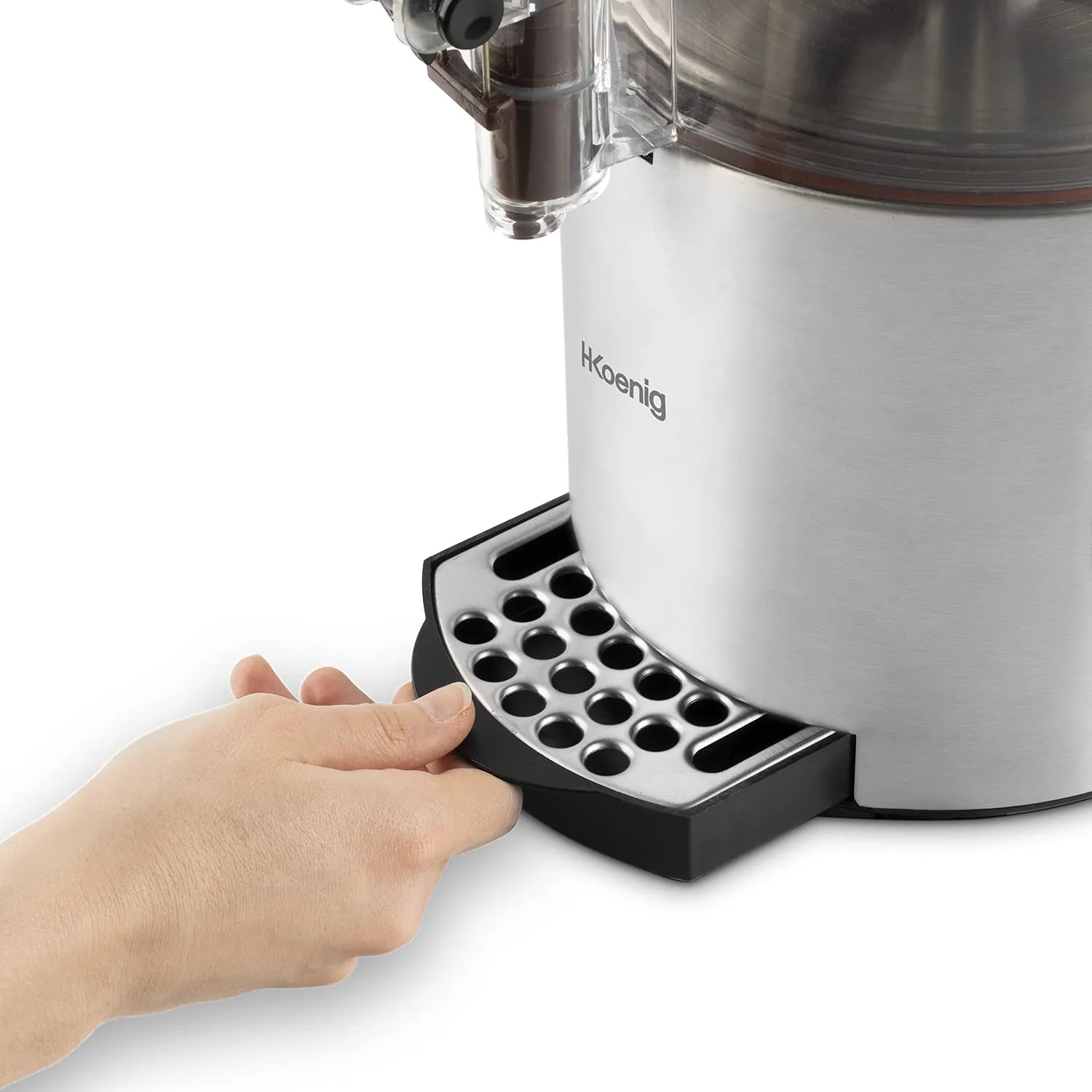 H.Koenig SHK800 distributeur chocolat chaud 3 L inox