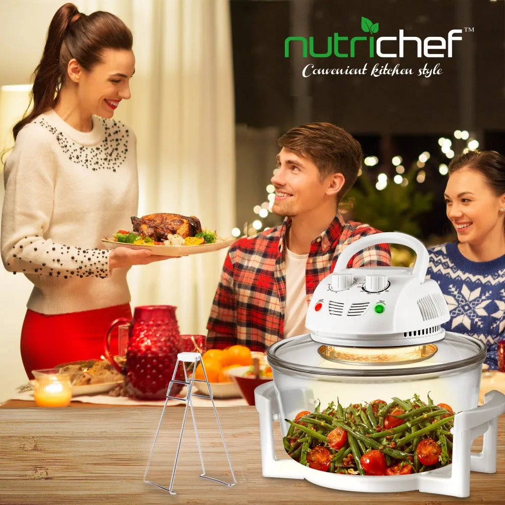 Nutrichef AZPKAIRFR48 four halogène air fryer 13 QT 1200W