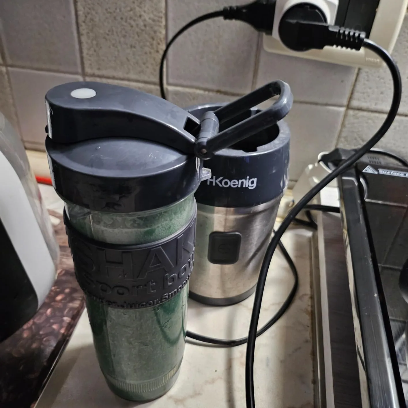 H.Koenig SMOO9 blender smoothie noir 570 ml
