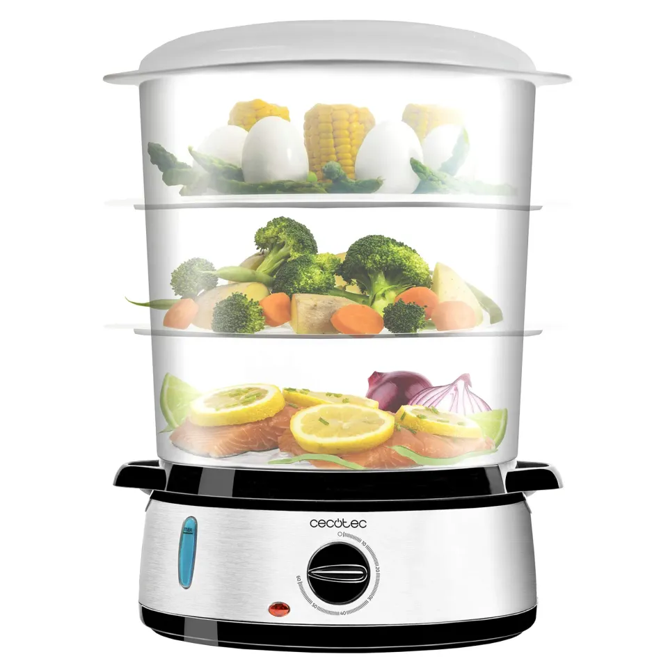 Cecotec Vapovita 3000 Inox cuiseur vapeur 9 L inox