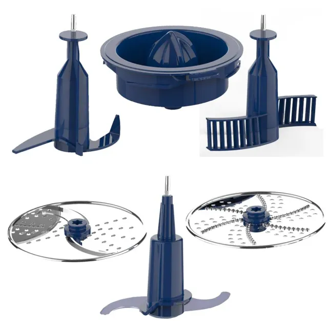 Nutrichef NCFPBLU lames robot 6 accessoires