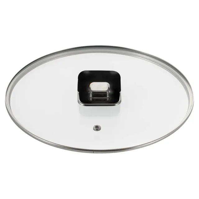 Nutrichef couvercle sauteuse verre 26 cm bouton pliable