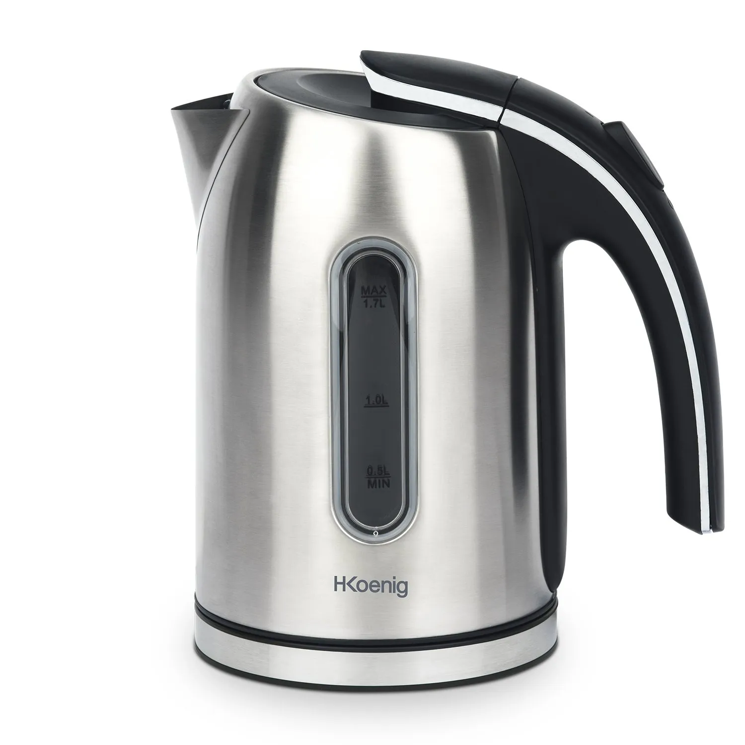 H.Koenig BO12 bouilloire 1,2 L inox graduée