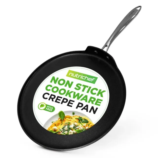 Nutrichef poêle à crêpes 30 cm antiadhésive crêpière