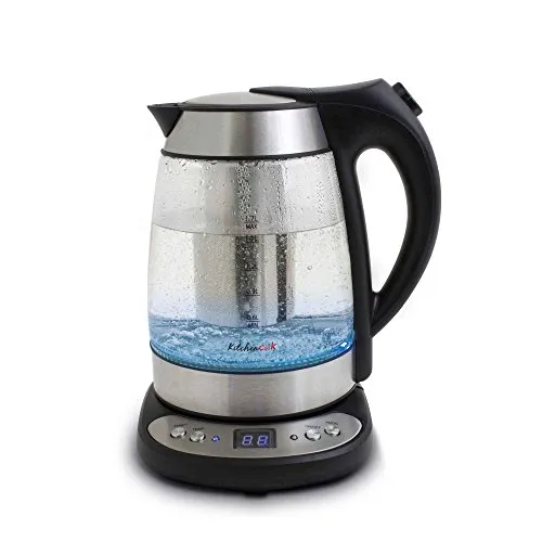 KITCHENCOOK Tea Time bouilloire programmable 1,7L 50-95°C