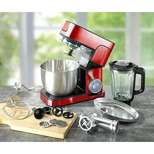 Kitchencook AntaraPro V2 robot pétrin rouge 1300 W 5,5 L