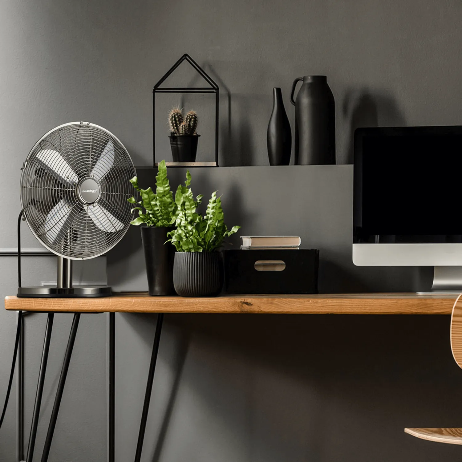 Steba VT T6 ventilateur de table oscillant silencieux