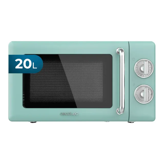 Cecotec ProClean 3010 micro-ondes 20L rétro vert