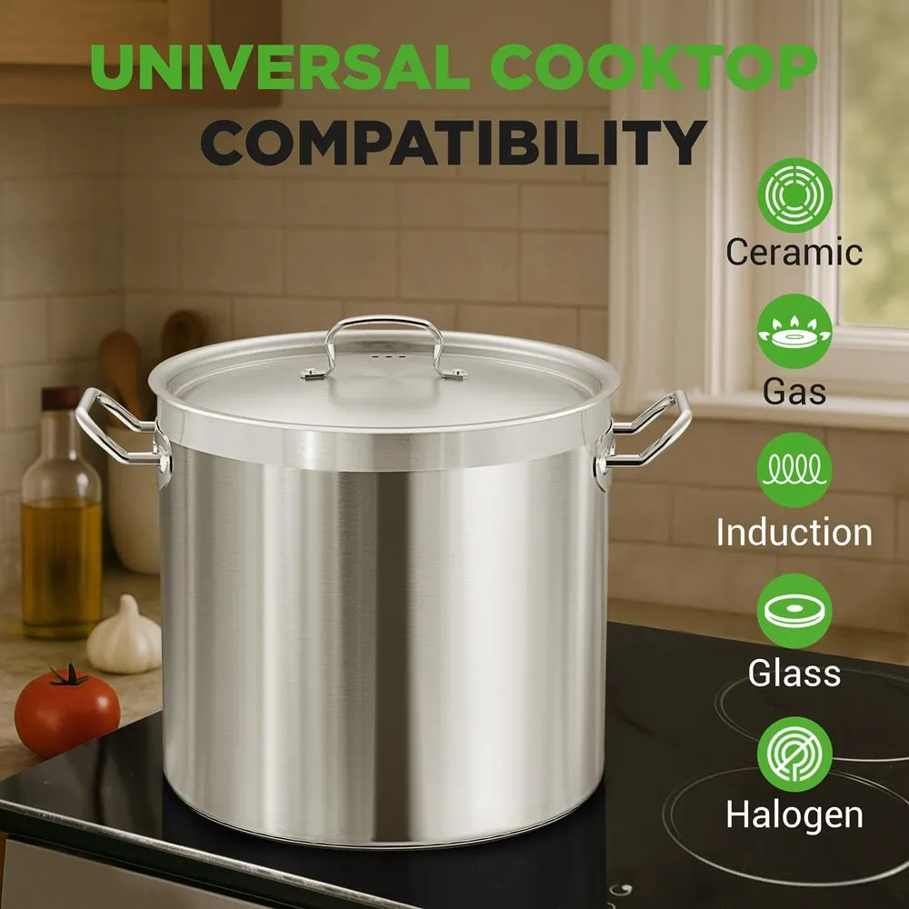 Nutrichef marmite inox 35 Qt induction grand volume