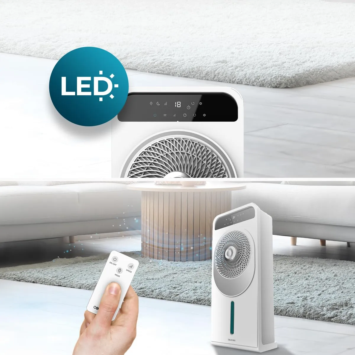 Cecotec EnergySilence 5000 Cool Wave rafraîchisseur d'air 3,5 L
