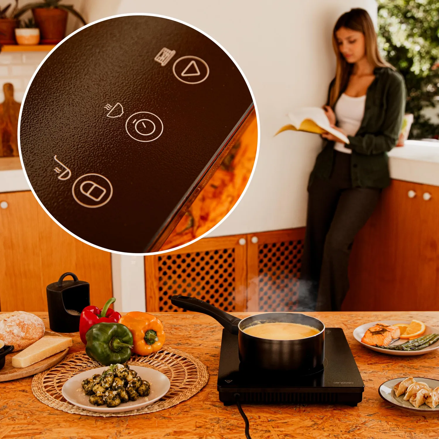 Cecotec Full Magma Slim Plaque Induction Portable 2000 W