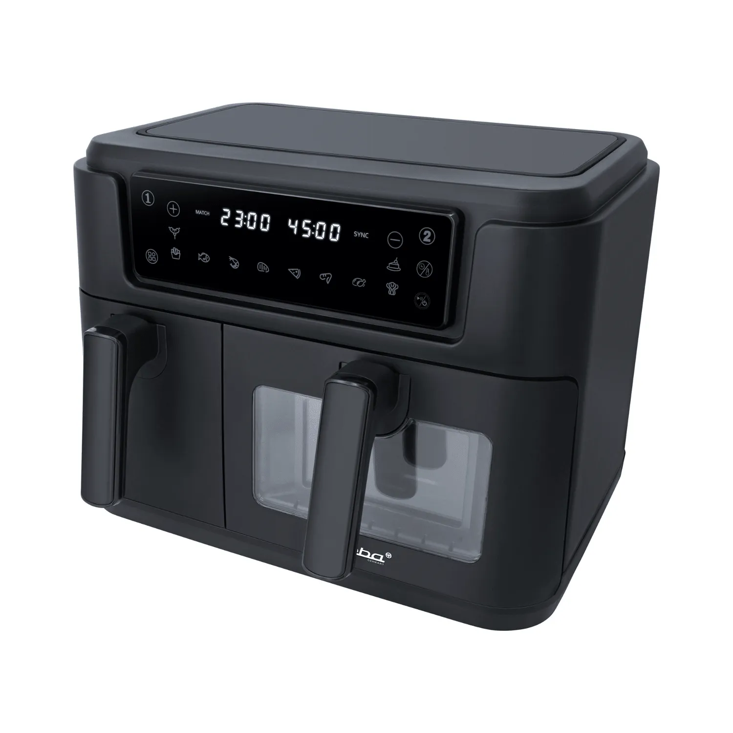 Steba HF 9501 Duo Black friteuse sans huile 9,5 L