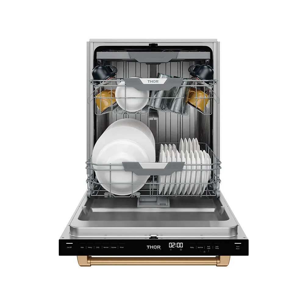 Thor Gordon Ramsay DW24X8BA lave-vaisselle 24 pouces blanc bronze