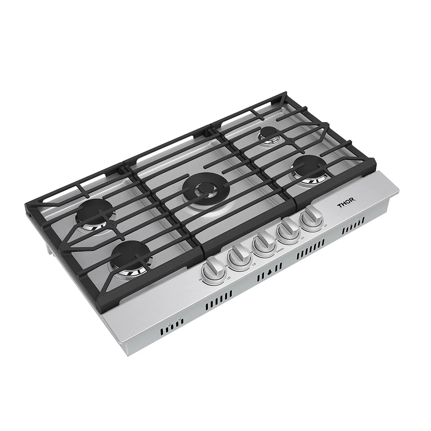 Thor Professional Plaque Gaz 36 Pouces Inox 22000 BTU