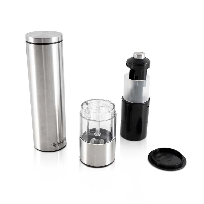Kitchencook Salt and Pepper moulins sel poivre électriques inox