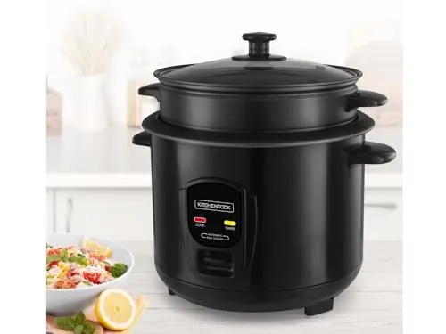 KitchenCook Japan X cuiseur riz 1,8L vapeur noir