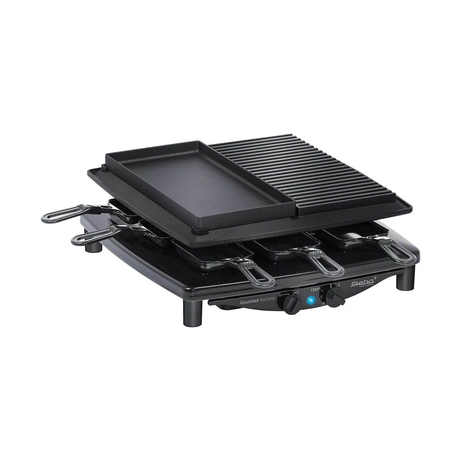 Steba RC 4 Plus Deluxe raclette 8 personnes pierre lavable