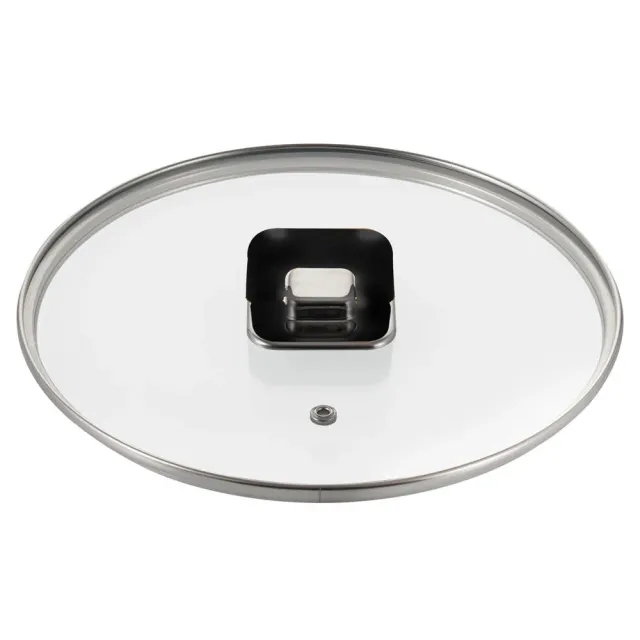 Nutrichef couvercle cocotte verre 24 cm NCCWSTKBLK