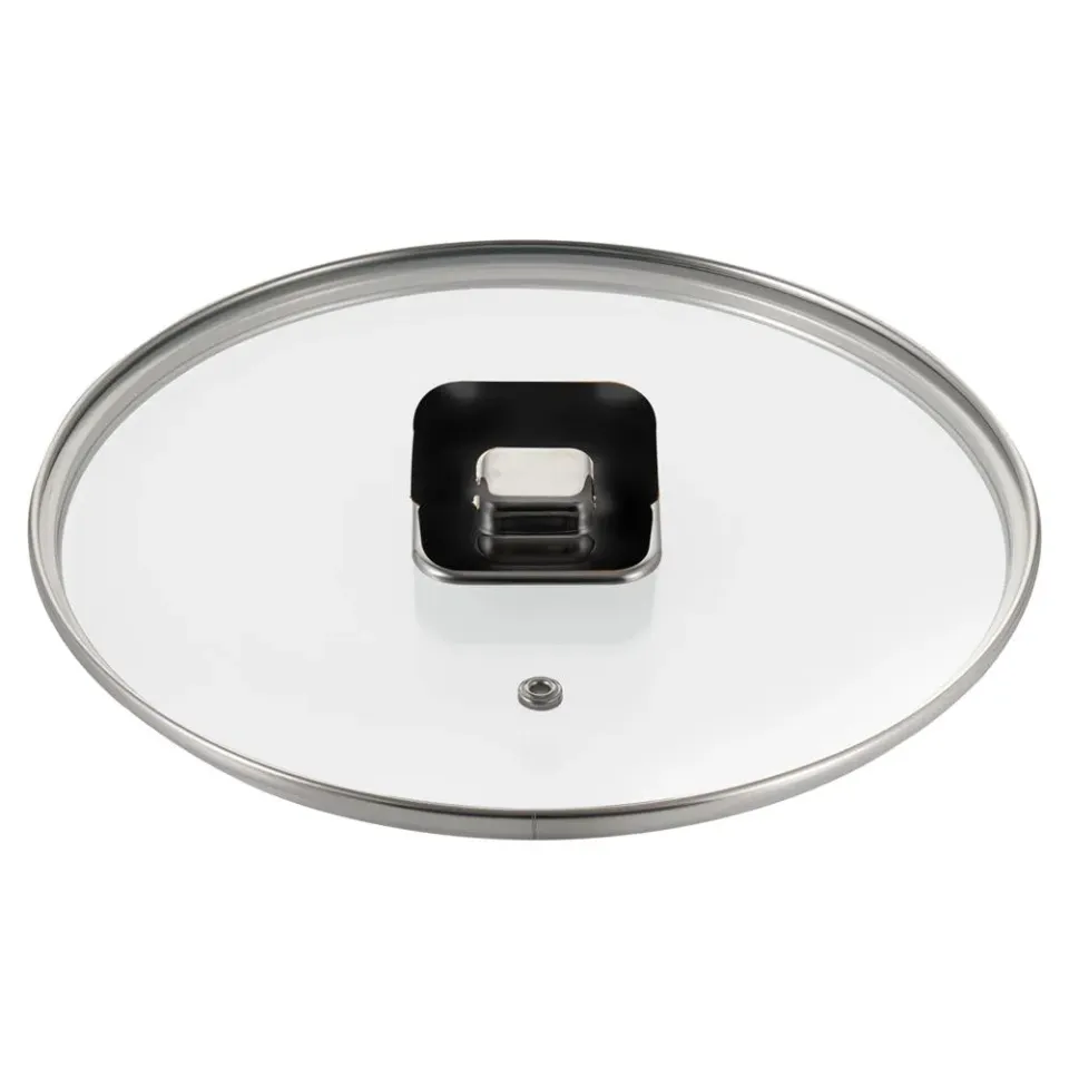 Nutrichef couvercle cocotte verre 24 cm NCCWSTKBLK