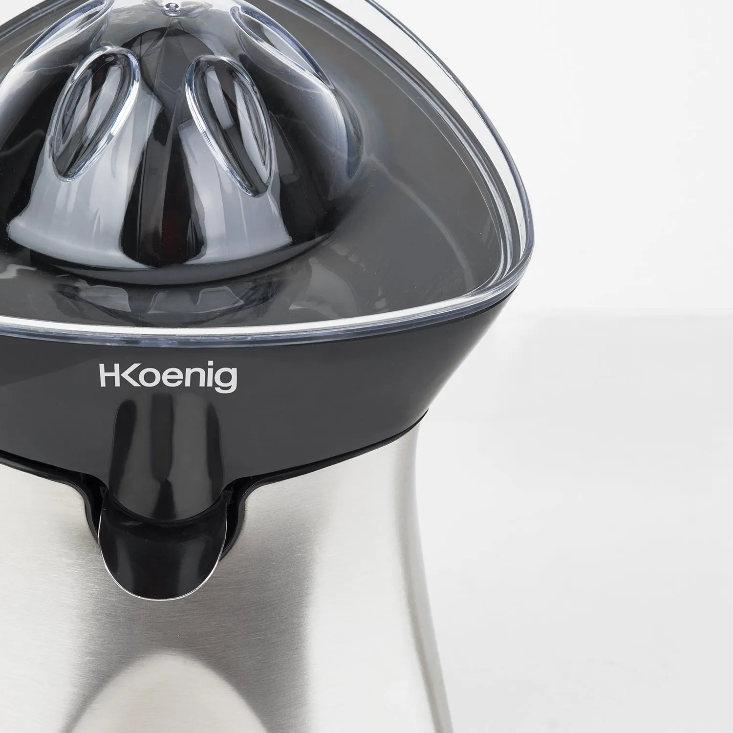H.Koenig AGR60 presse-agrumes électrique inox 2 cônes