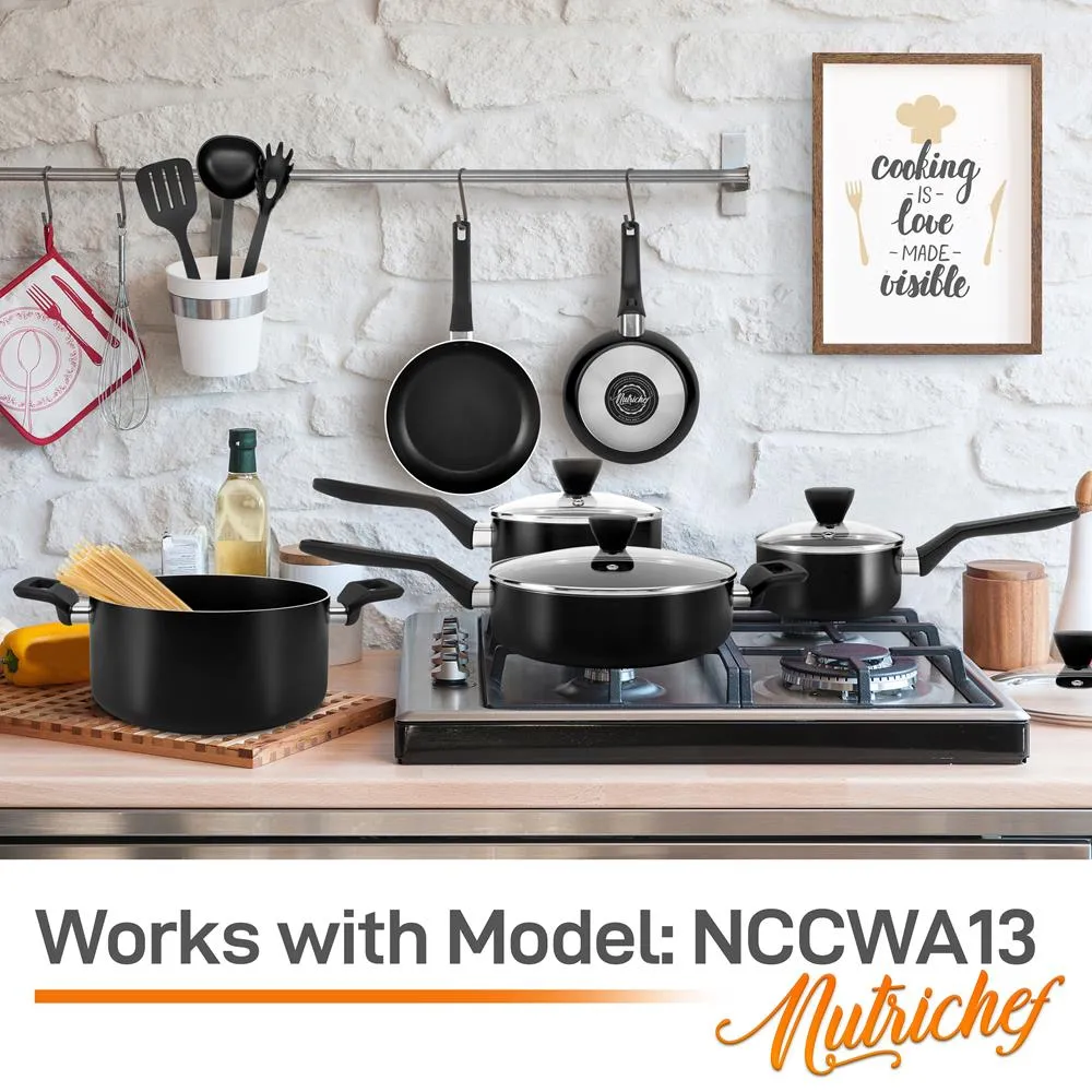 Nutrichef NCCWA13 set 3 ustensiles cuisine silicone