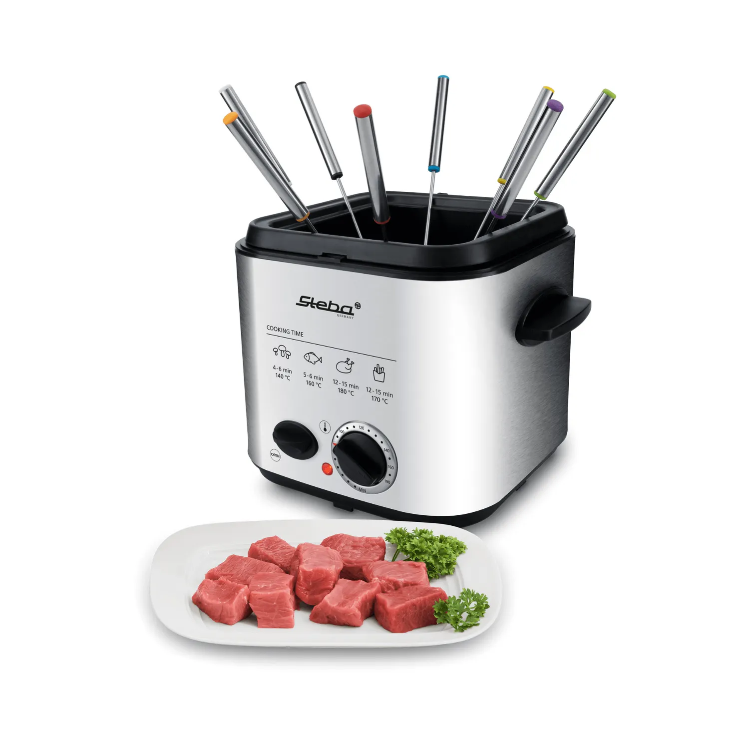 Steba DF 95 friteuse mini 1,2 L avec fondue 8 personnes