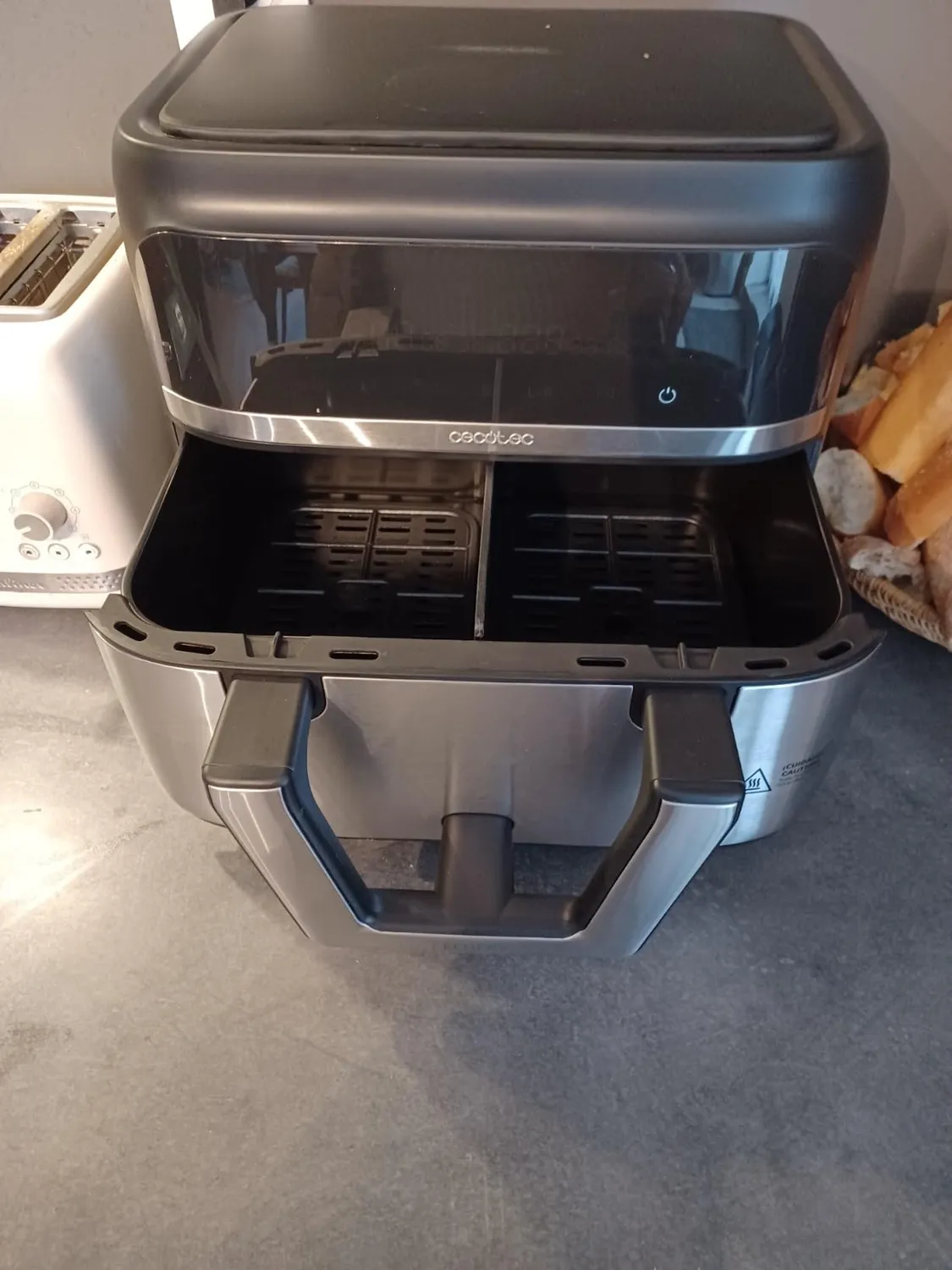 Cecotec Cecofry Dual 9000 friteuse sans huile 9L double cuve