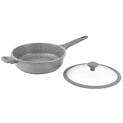 Kitchencook Vertu ST24TFI sauteuse 24 cm effet pierre