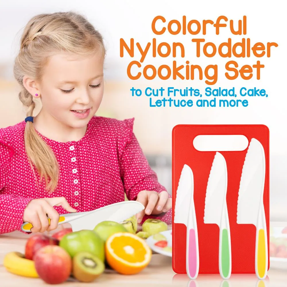 Nutrichef kit cuisine enfant nylon tablier recettes 4 ans