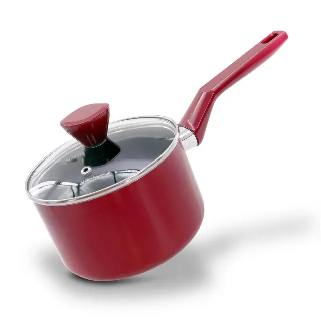 Nutrichef Casserole Antiadhésive 2 Qt Couvercle Verre