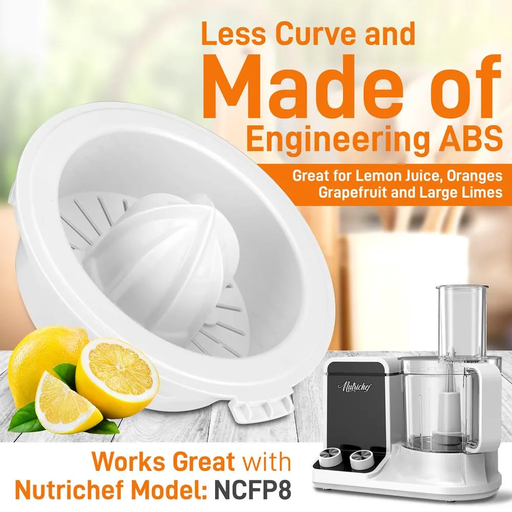 Nutrichef NCFP8 presse-agrumes robot 19 cm ABS