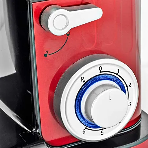 Kitchencook Antara robot pétrin rouge 1300 W