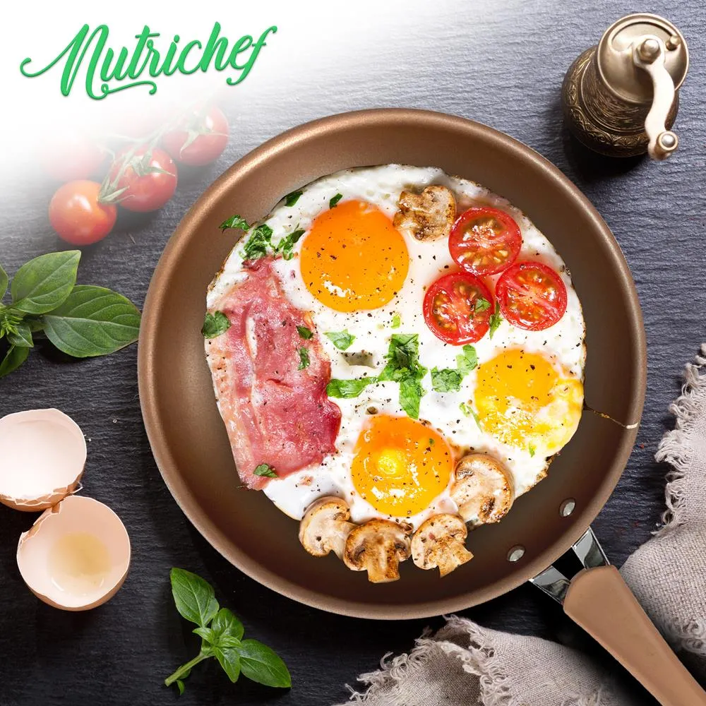 Nutrichef Poêle 8 Pouces Antiadhésive Induction 20 cm