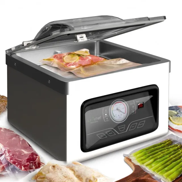 Nutrichef machine sous vide à cloche inox 8 L