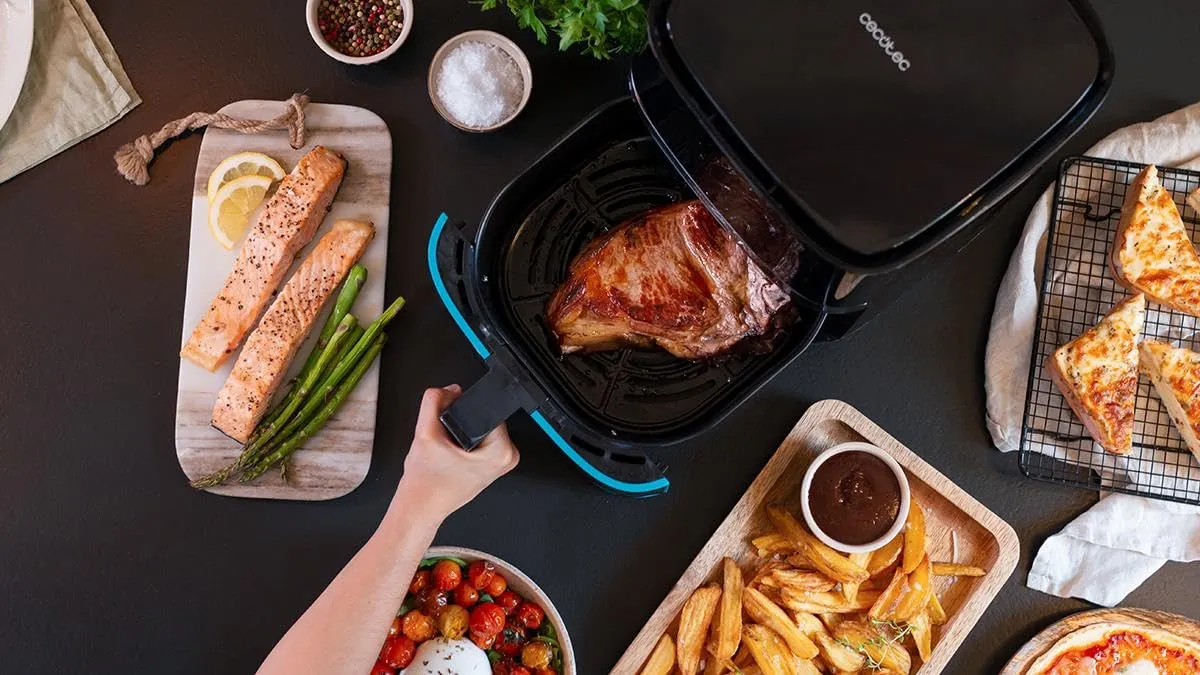 Cecotec Cecofry Full InoxBlack Pro 5500 friteuse 5,5 L noire